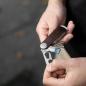 Preview: Orbitkey Key Organizer 2.0 Espresso mit USB Stick und Multi-Tool
