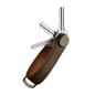 Preview: Orbitkey Key Organizer Crazy-Horse Oak Brown mit Schlüsseln