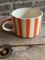 Preview: Musango Mugs Candy Strip Tangerine