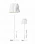 Preview: sompex LED Gartentischleuchte Troll Nano Rot