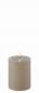 Preview: Uyuni LED Pillar Kerze Sandstone, schick, edel, elegant