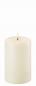 Mobile Preview: Uyuni LED Pillar Kerze Ivory, romantisch, Kerzenschein