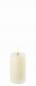 Mobile Preview: Uyuni LED Pillar Kerze Ivory, modern, creme