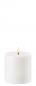 Mobile Preview: Uyuni LED Pillar Kerze Nordic White, schick, modern, Trend