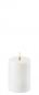 Preview: Uyuni Led Pillar Kerze Nordic White 7,8 x 10 cm, schick, modern