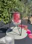 Preview: WMG Windlicht Lugna h 25cm,d 20cm,s/b Preview: WMG Windlicht Lugna h 25cm,d 20cm,s/b
