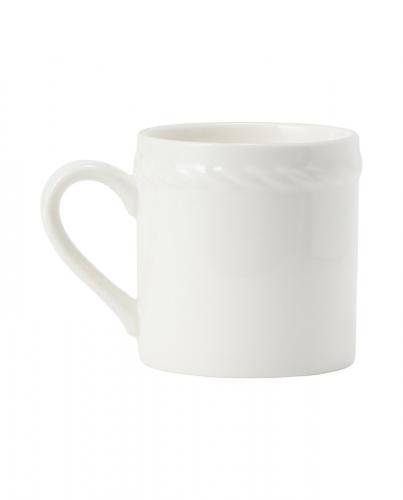 Lexington Porcelain Espresso Mug White Beige