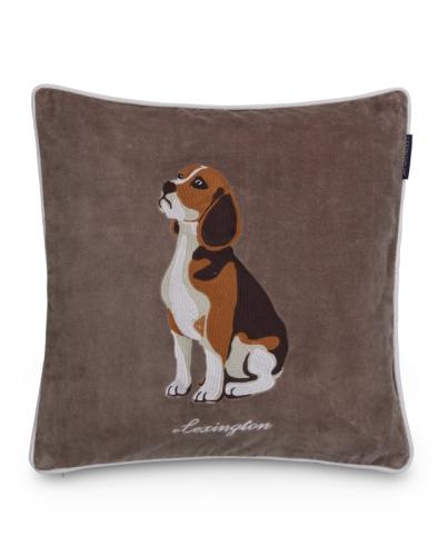 Lexington Dog Organic Cotton Velvet Kissenhülle