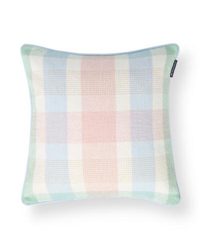 Lexington Multi Checked Recycled Cotton Kissenhülle