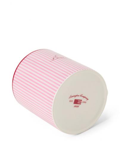 Preview: Lexington Stoneware Mug Pink,White
