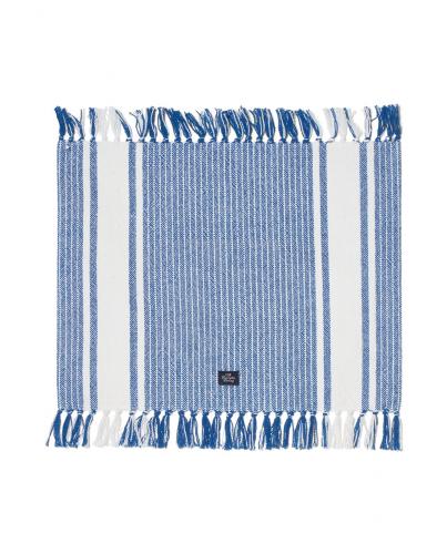 Lexington Placemat Striped Organic Cotton with Fringes