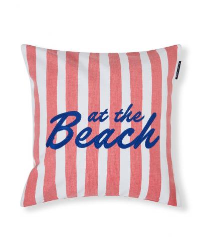 Lexington Printed Stripe Summer Oragnic Kissenbezug