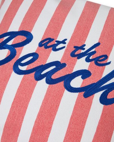 Preview: Lexington Printed Stripe Summer Oragnic Kissenbezug