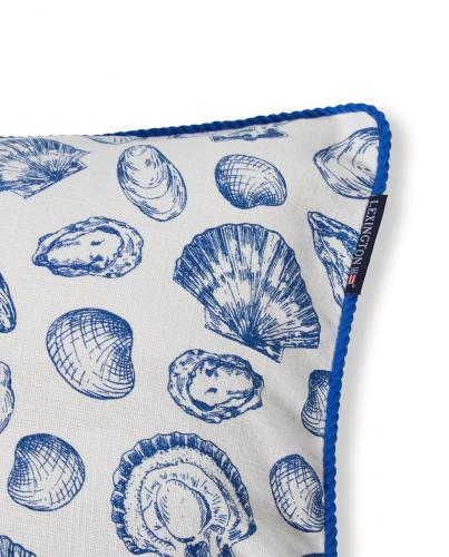 Preview: Lexington Shell Printed Organic Cotton Kissenbezug