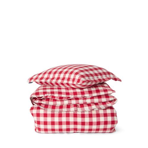 Kissenbezug Flanell, Bettwäsche Herbst Winter, Cottage Bettwäsche, Geschenkidee Weihnachten, Schlafzimmer Deko Winter