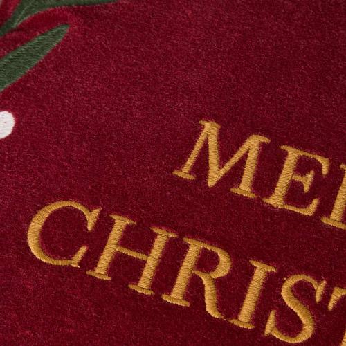 Preview: Lexington Wreath Organic Cotton Velvet Kissenbezug
