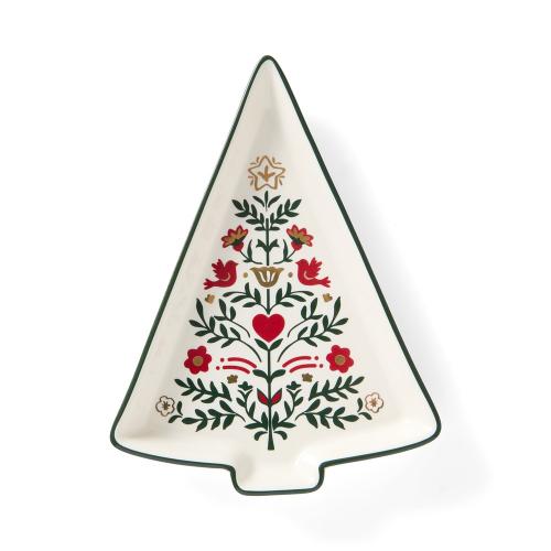 Lexington Christmas Tree Stoneware Small Dish
