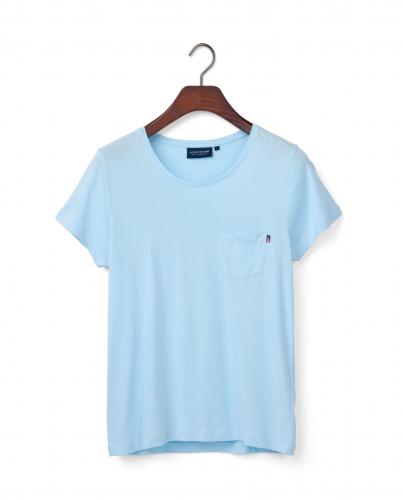 Lexington Cotton Modal Blend Classic Tee Light Blue