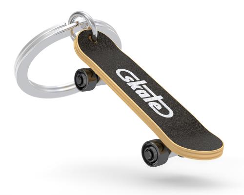 Schlüsselanhänger Skateboard