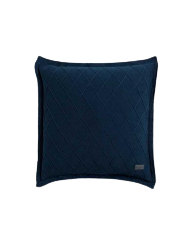 Gant Home Strick Kissen Trell Insignia Blue