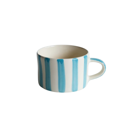 Musango Mugs Candy Strip Tuerkis