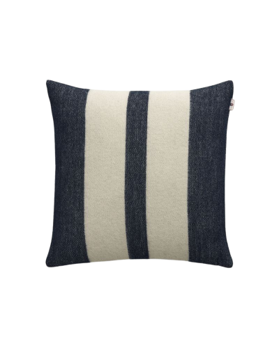 Gant Kissenhülle Stripe Wool Evening Blue