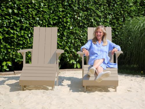 Adirondack Chair Coast Set Beige