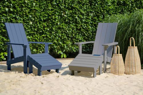 Adirondack Chair Coast Set Navy Blue