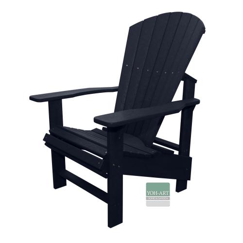 Adirondack Chair Comfort Kanadischer Deckchair Cool Coal