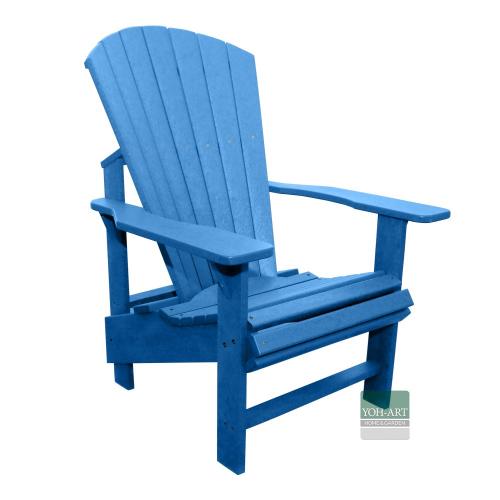 Adirondack Chair Comfort Kanadischer Deckchair Blue