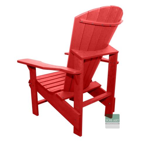 Adirondack Chair Club Kanadischer Deckchair Red