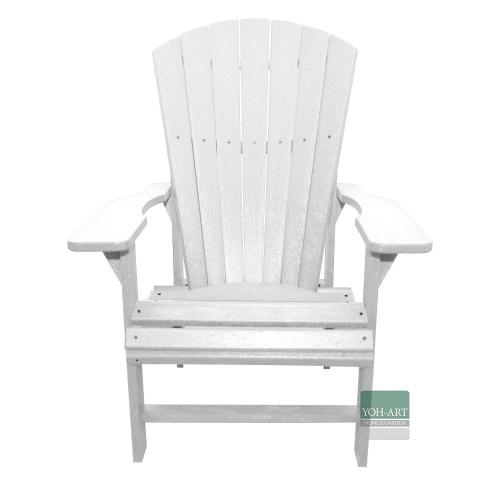 Adirondack Chair Club Kanadischer Deckchair White