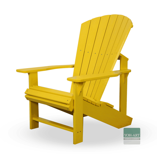 Adirondack Kanadischer Classic Deckchair Yellow