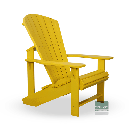 Adirondack Kanadischer Classic Deckchair Yellow