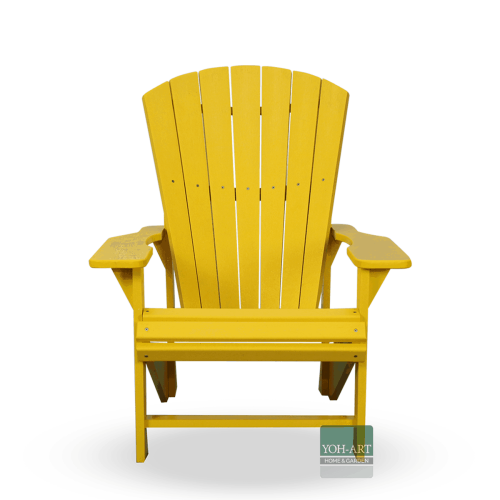 Preview: Adirondack Kanadischer Classic Deckchair Yellow