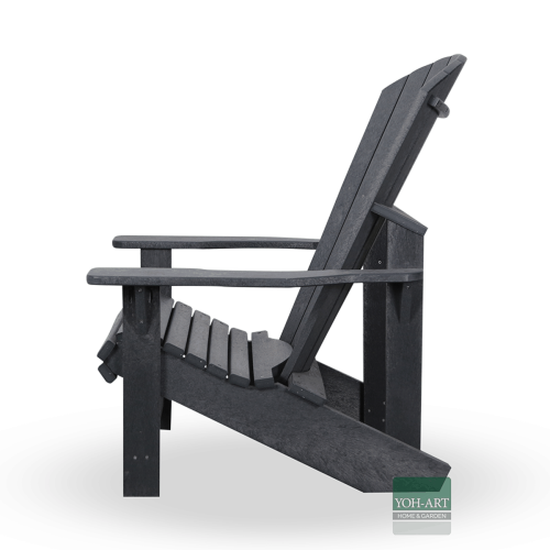 Preview: Adirondack Kanadischer Sessel Deckchair Classic Slate Grey