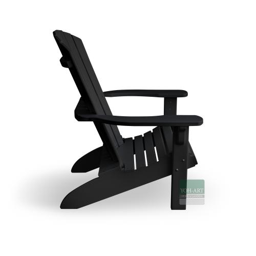 Adirondack Chair USA Classic Black