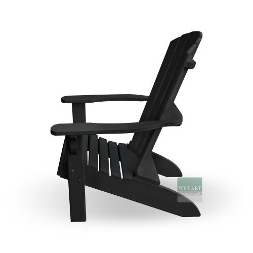 Adirondack Chair USA Classic Black