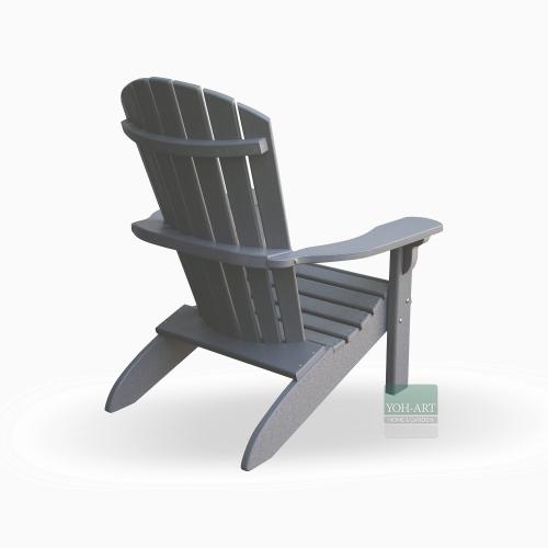 Adirondack Chair USA Classic Dark Gray, super, trendig