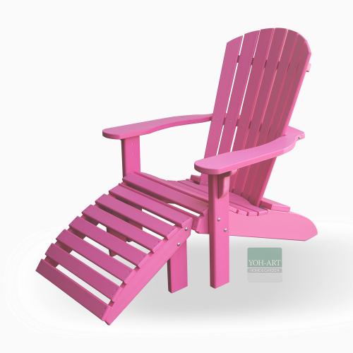 Adirondack Chair USA Classic Patriot Pink,modern, Trend