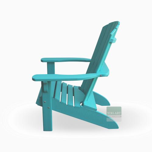 Adirondack Chair USA Classic Turquoise, hell, freundlich