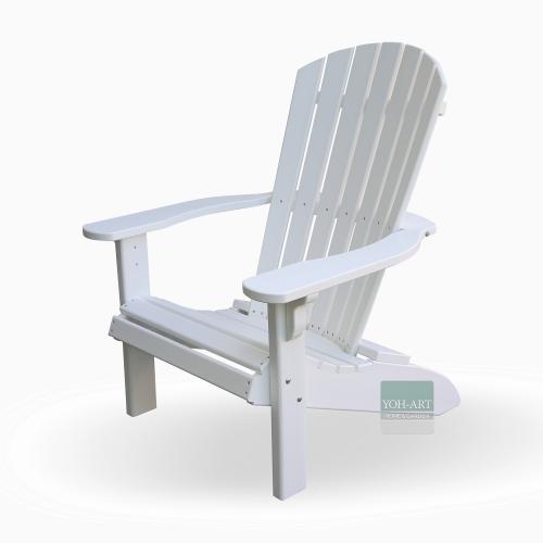 Preview: Adirondack Chair USA Classic White, schick