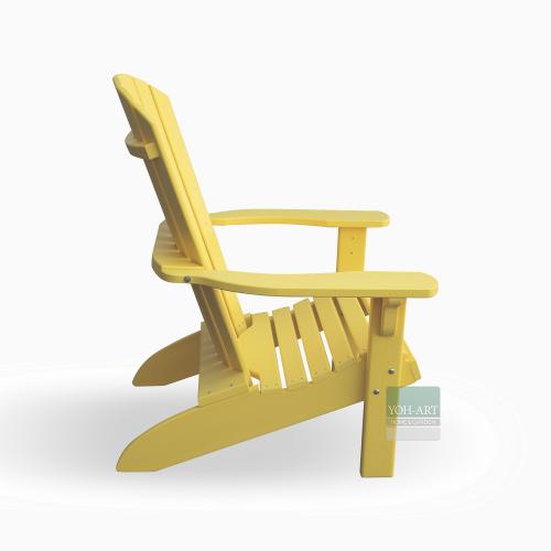Adirondack Chair USA Classic Yellow, super, Trendsetter