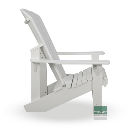 Adirondack Chair Classic Kanadischer Deckchair White