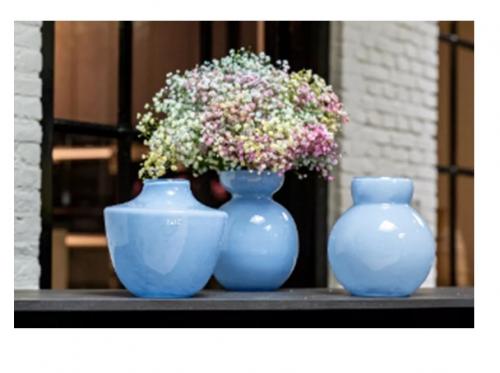 DutZ Vase Bolki Babyblau