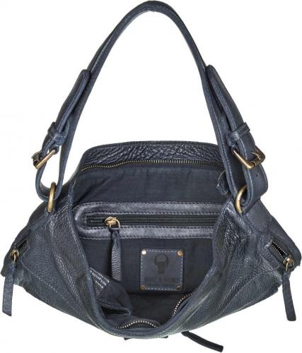 Preview: Bull & Hunt Tasche Paula black, Innentaschen, gefuettert, wunderschoen