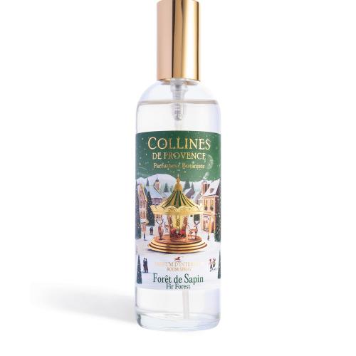 Collines de Provence Raumspray, Raumspray Tannenwald, Raumduft Tannenwald, Raumspray 100 ml, Raumspray Weihnachten, Weihnachtsduft Raumspray