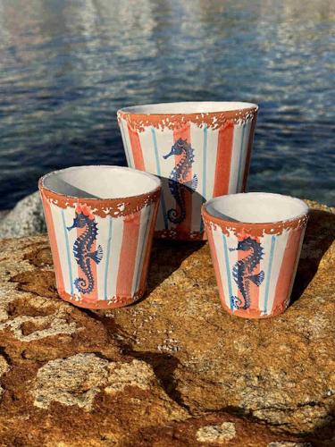 Preview: Citronella Outdoor Duftkerze Oceano Caballito Azul beach