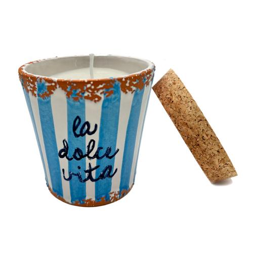 Citronella Outdoor Duftkerze Dolce Vita Azul