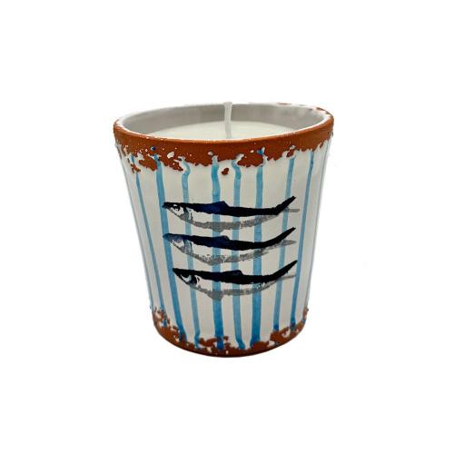 Citronella Outdoor Duftkerze Brisa Blanca Oceano klein